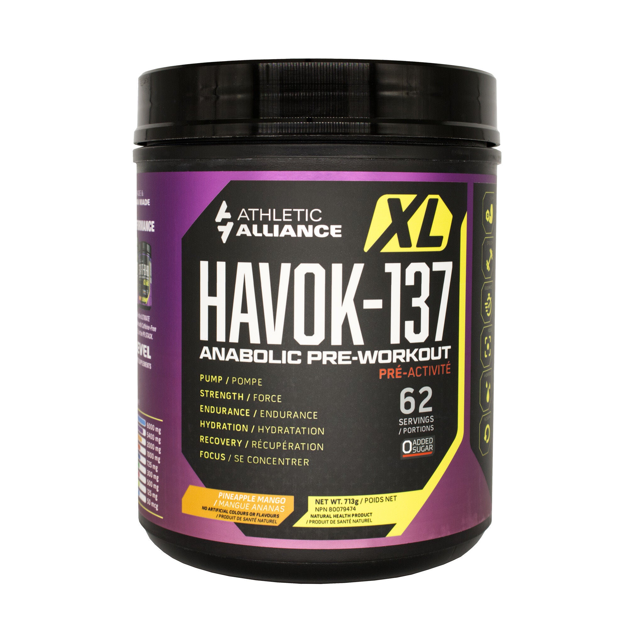 Havok-137 Pre-Workout - Pineapple Mango Pineapple Mango | GNC